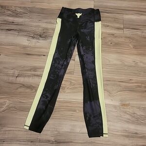 NEW Under Armour Project Rock High Rise Compression Ankle Leggings Womens XS $70
